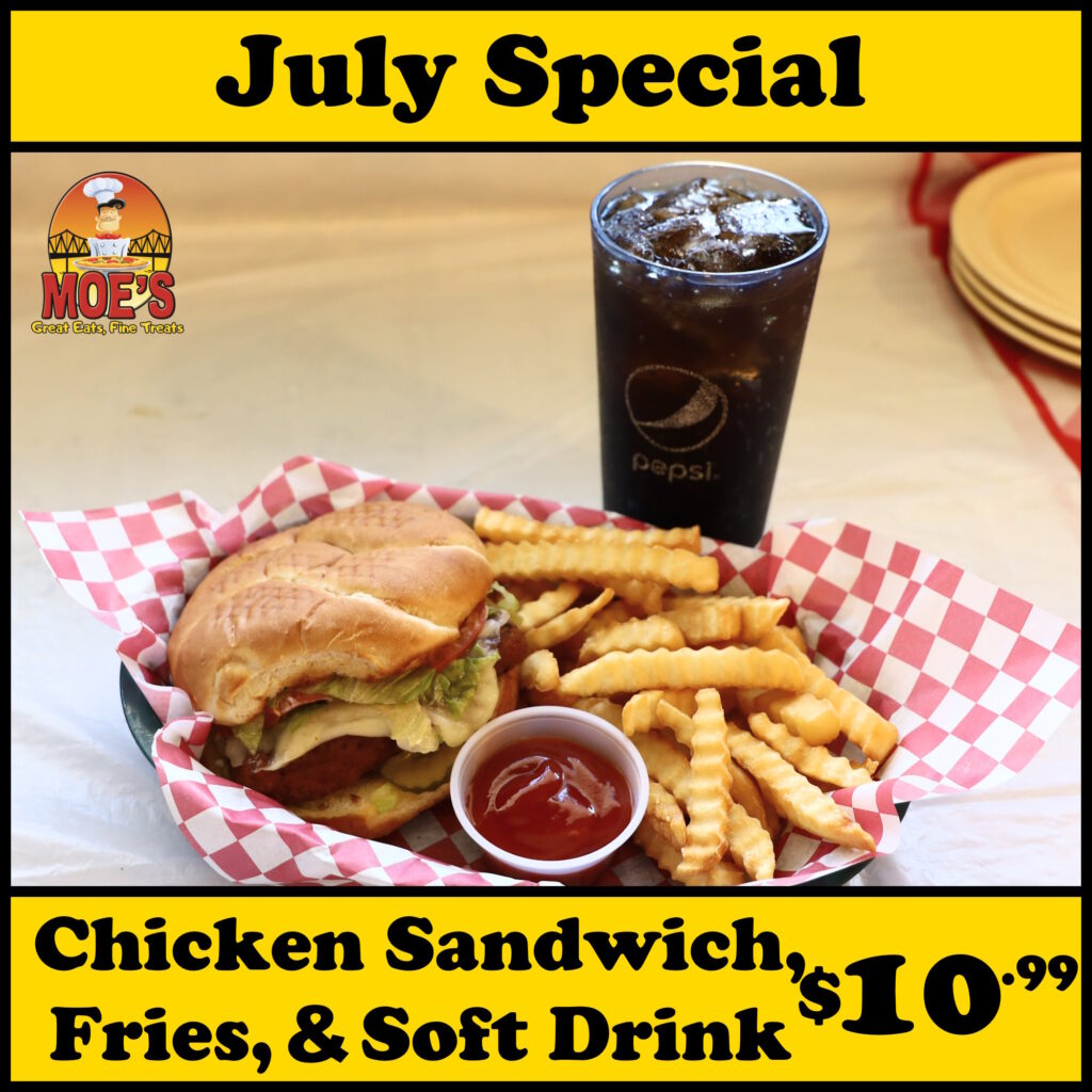 Specials Moe’s Restaurant